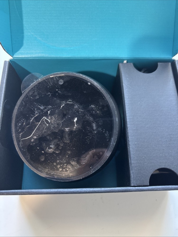Amazon Echo Spot Smart Assistant Alarm Clock with Alexa Black Open Box