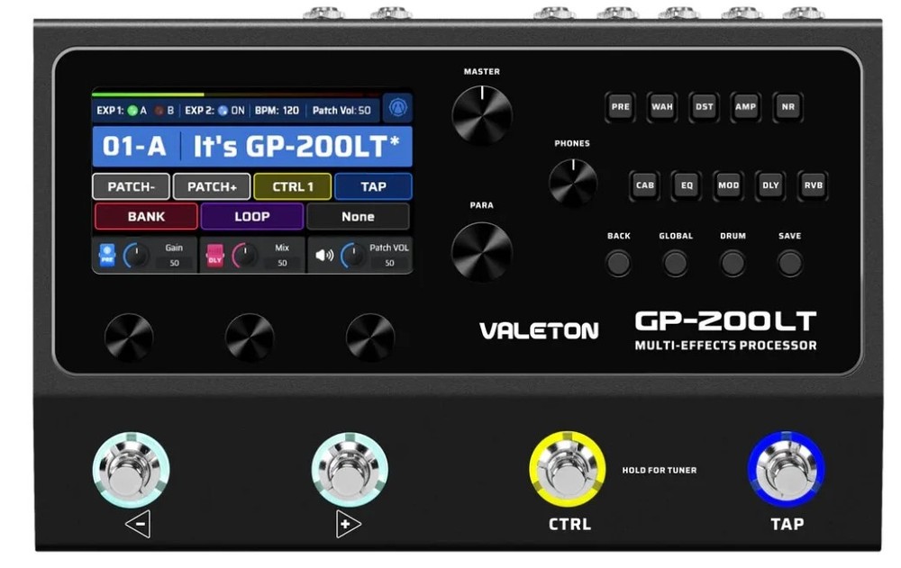 Valeton GP-200LT GP-200LT Multi-Effects Processor
