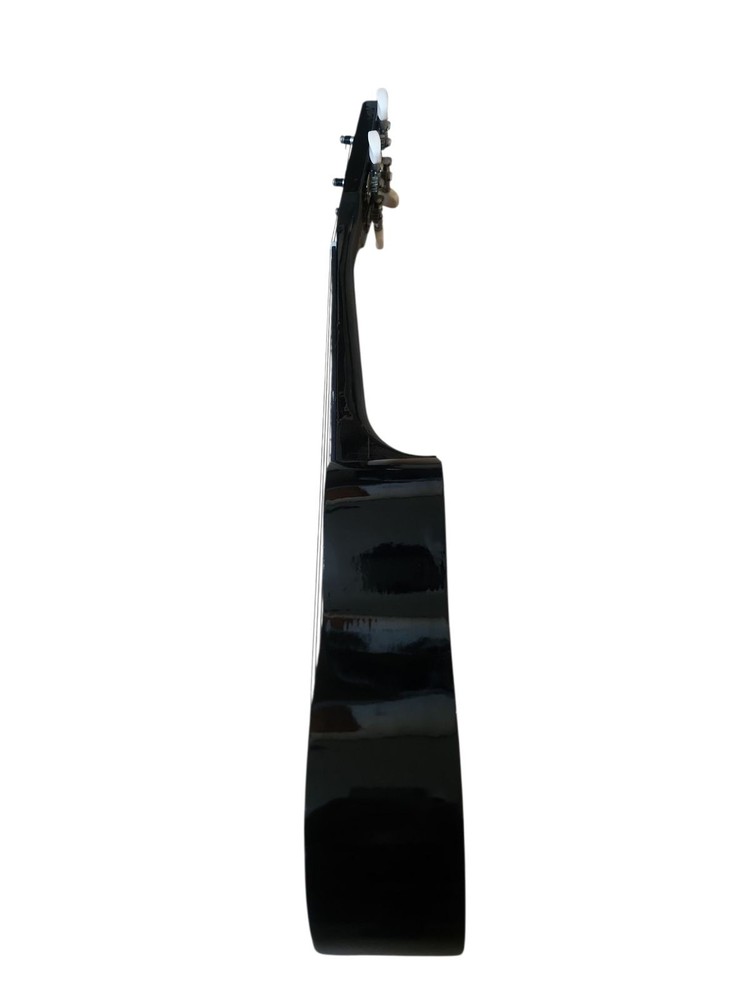 [Super Rare] Hawaii Design Ukulele Black Sea Turtle Pattern 4 Strings for