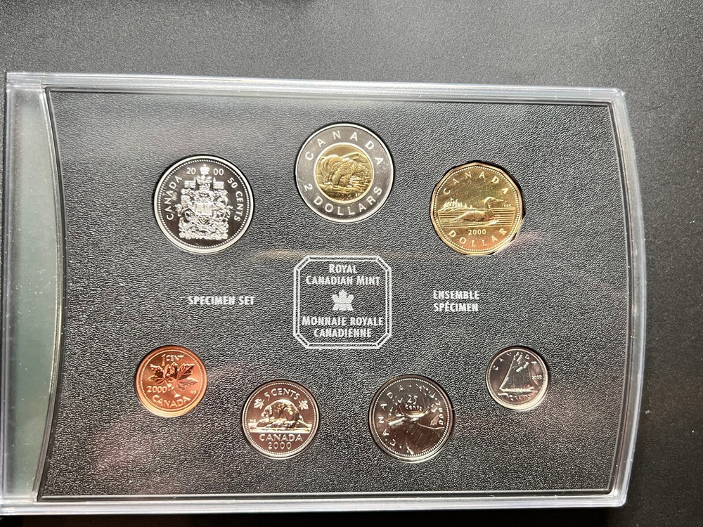 2000 Canada 7 Coin Specimen Set