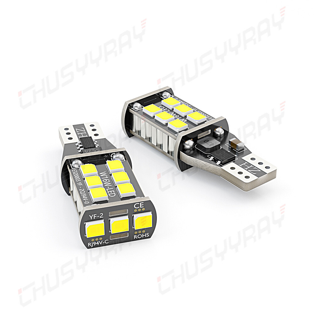 White 921 W16W LED Reverse Backup Light Bulbs for 2003-2011 Honda Element