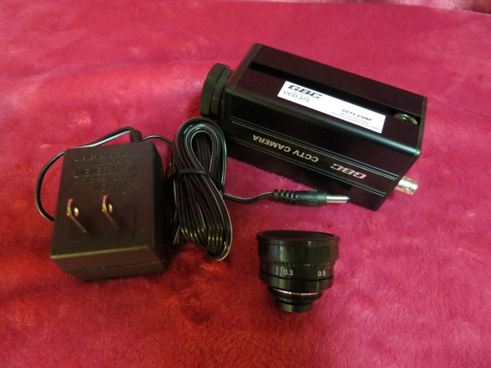 GBC MODEL CCD-375 SECURITY VIDEO CAMERA