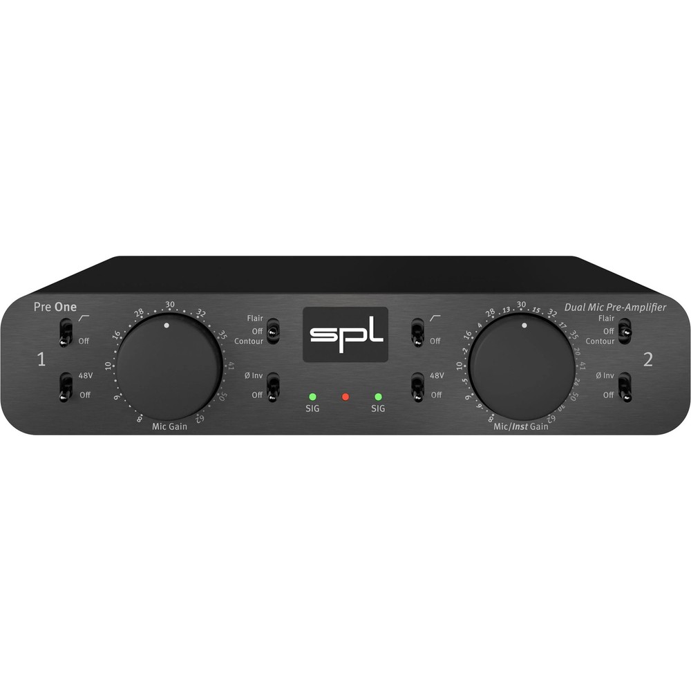 SPL Pre One Dual Channel Microphone Preamplifier