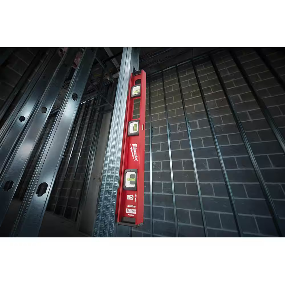 24 In. Magnetic I-Beam Level