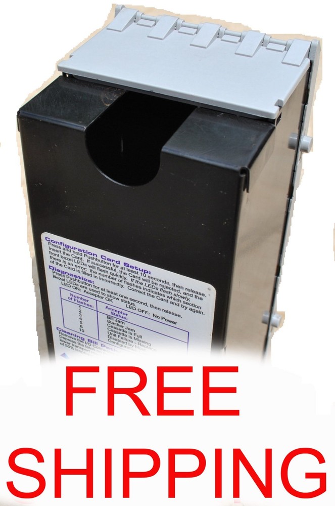 PTI Pyramid APEX Bill Acceptor Note Validator CashBox Stacker Cassette 02AA3005