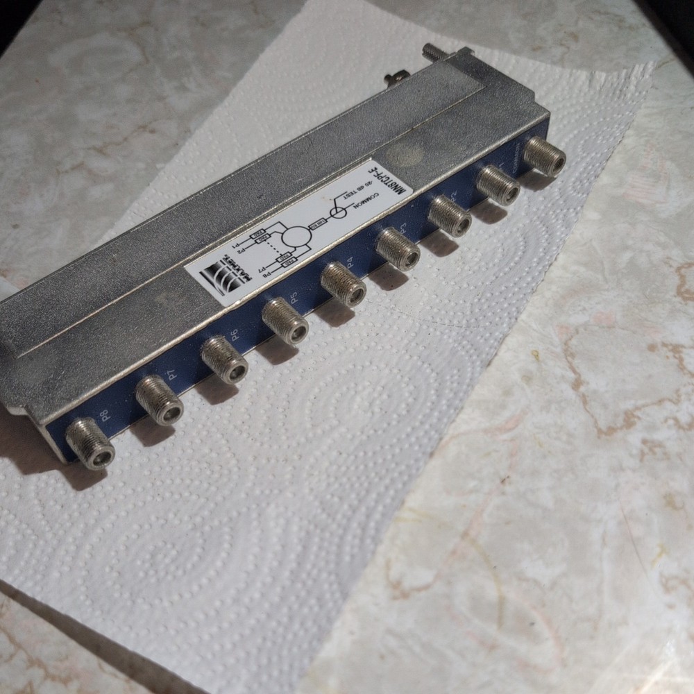 PCI / ATX Networks Maxnet MN8TCPF-E HFC RF Splitter used working.