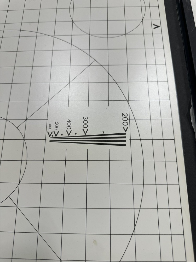 Ikegami Auto Setup Chart (With Gray Scale) CPU-300