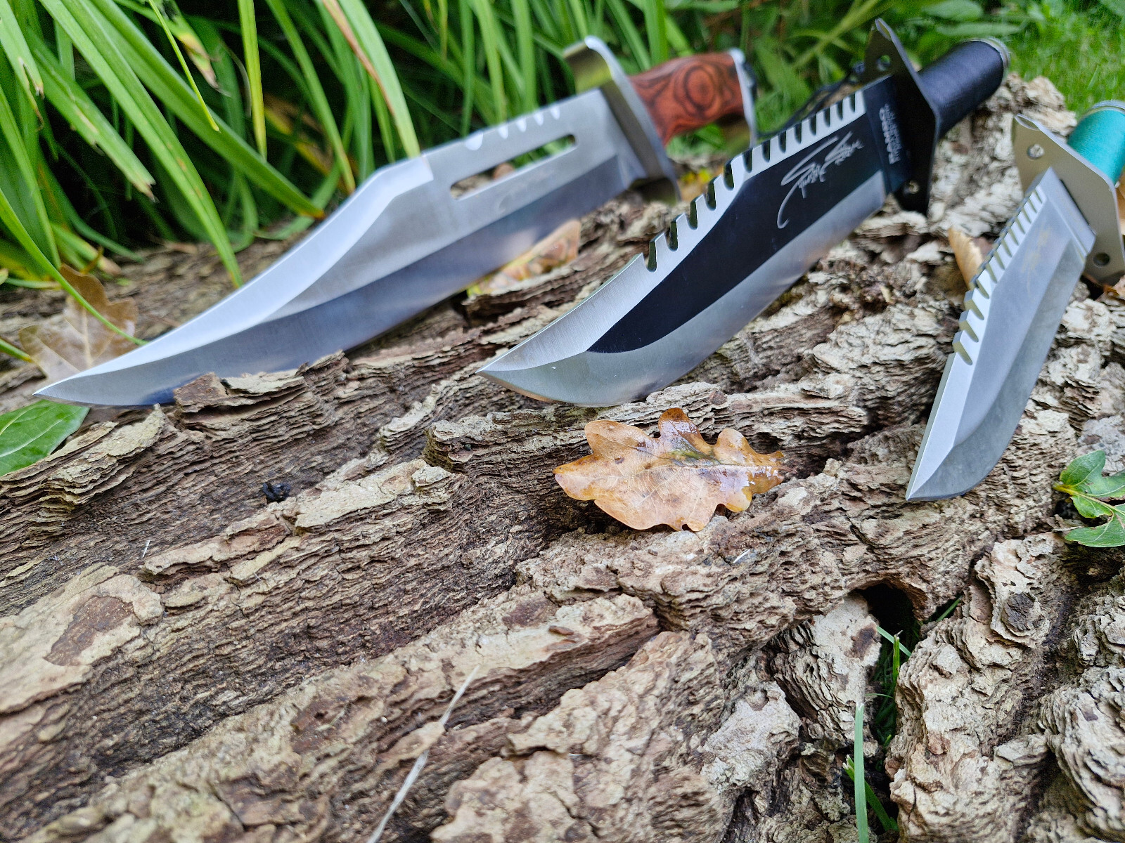 Hunting Knife Rambo Knife Set -Rambo 1/2/3 Complete Set Signature Edition-,,