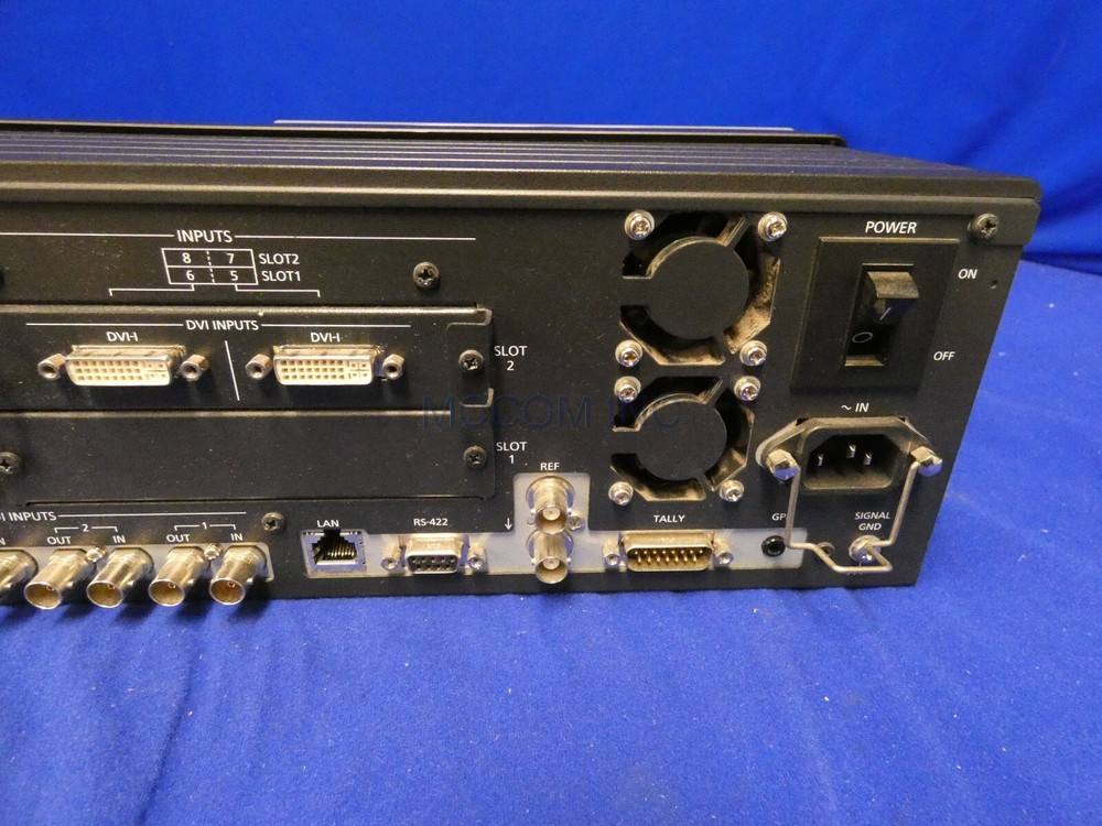 Panasonic AV-HS400A 6 Input Multi-Format HD Switcher w/ AV-HS04M5, AV-HS04M3