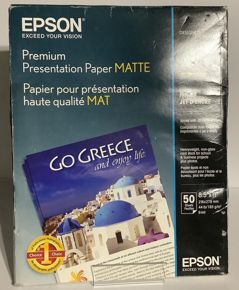 Epson S041257 Matte Paper ~ 50 Sheets
