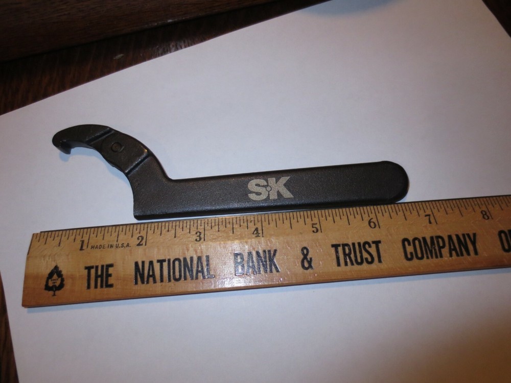 3/4" - 2" Size  S-K  Adjustable Hook Spanner Wrench