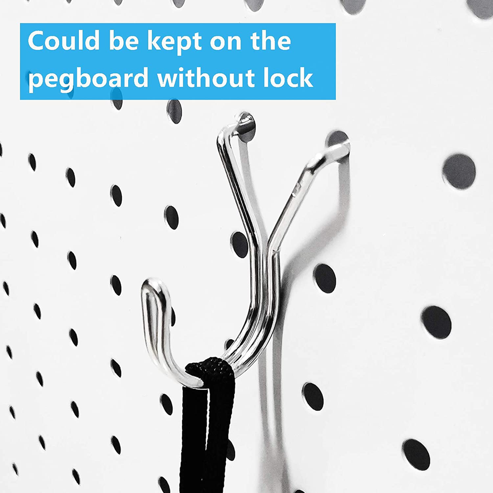 Pegboard Hooks, with Bins, Peg Locks, for Organizing Various Tools, 204 PCS, 80