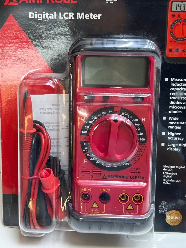 AMPROBE LCR55A Digital LCR Meter