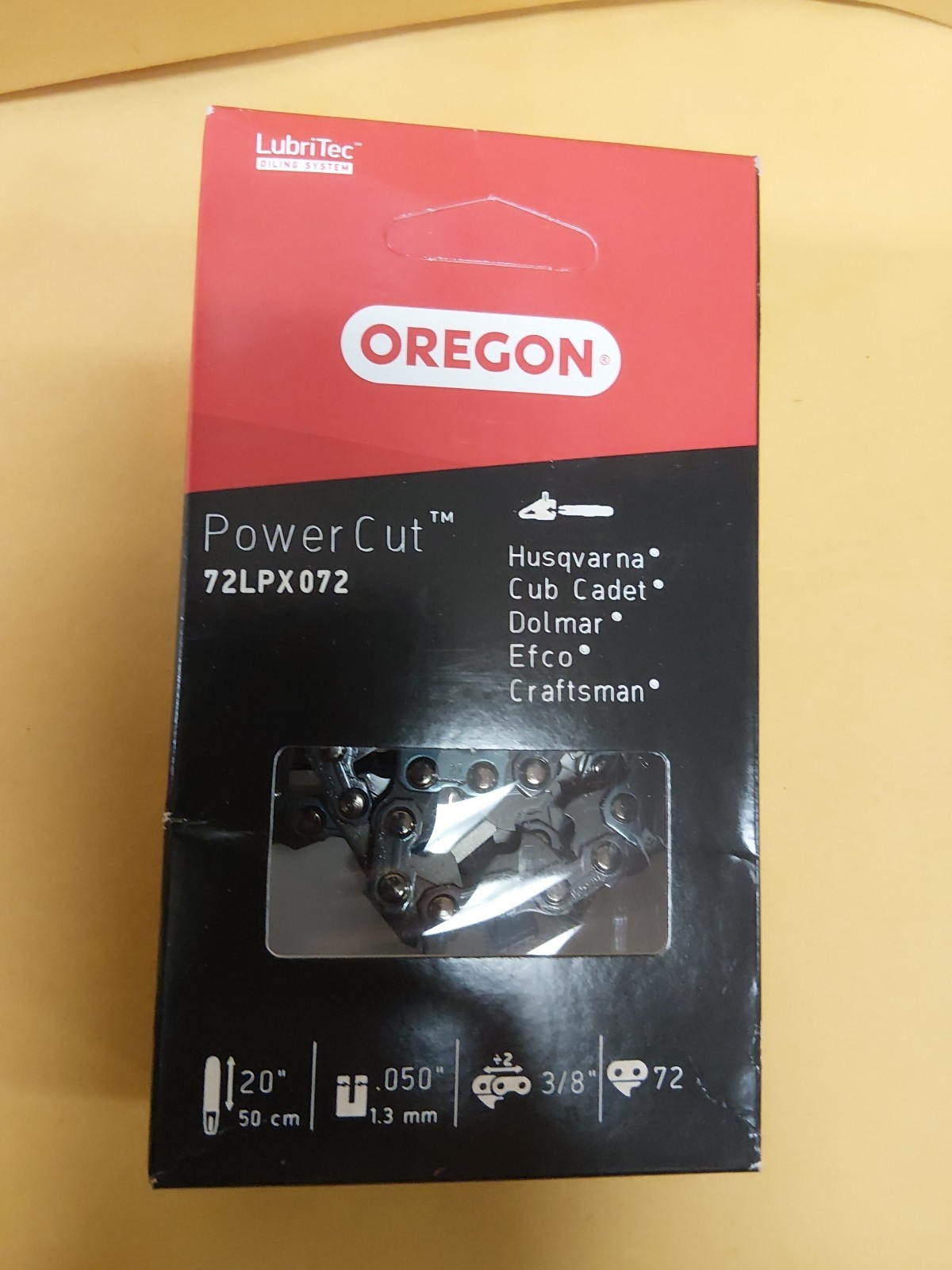 Oregon 72LPX072G Chain 20" 3/8 .050 NEW,T1