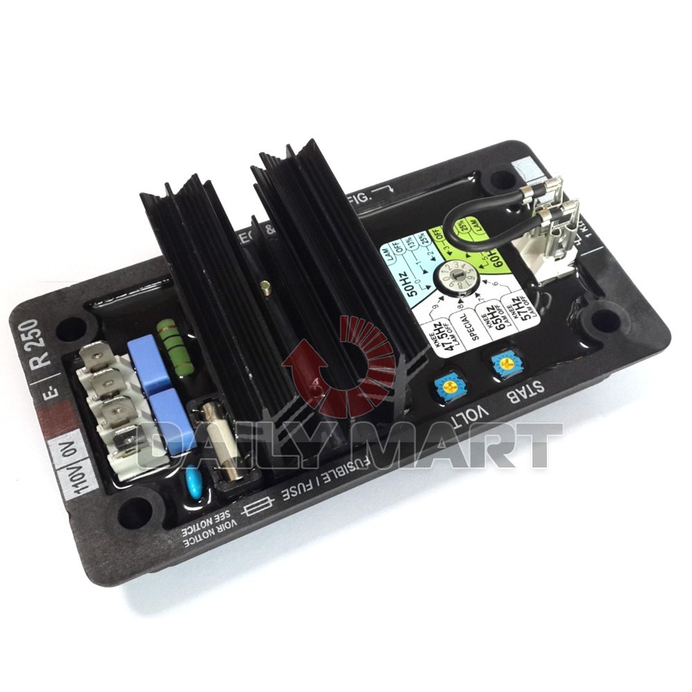 Automatic Voltage Regulator Module AVR R250 Genset Part Generator Alternator Fre