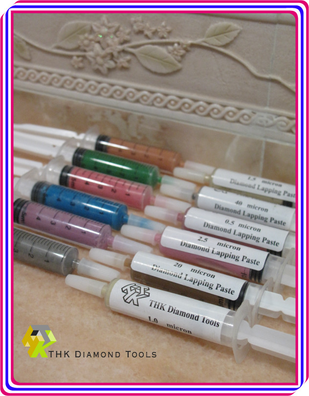 13 tubes THK Diamond 5 grams lapping paste compound 20 felt rotary bobs MEGA box