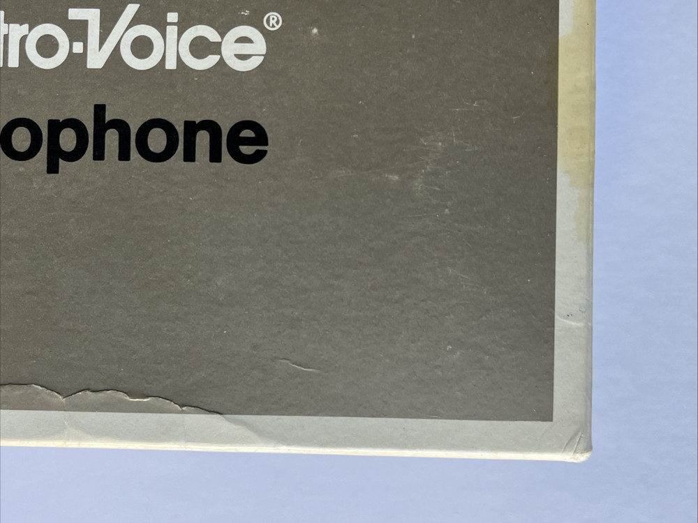 Vintage EV RE50 Shock Mounted Dynamic Omnidirectional Mic Microphone - Box Only