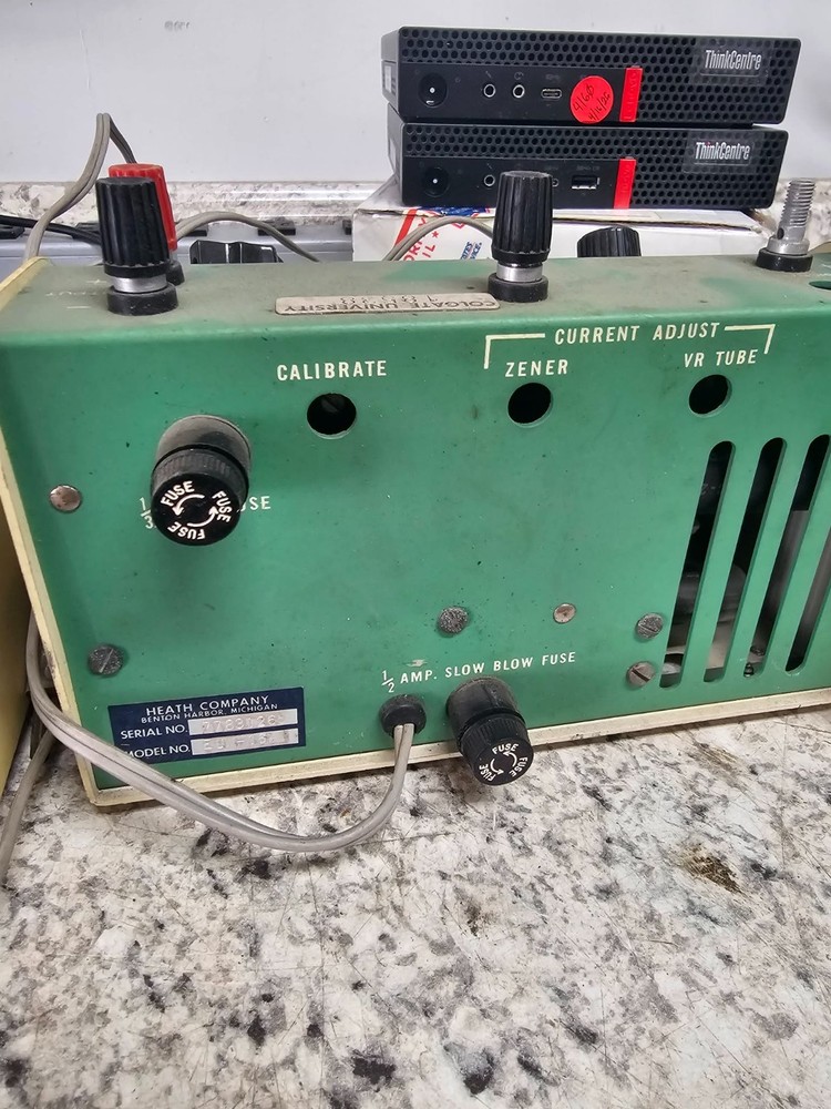3x Vintage Retro Heath Built Voltage Reference Source EUW-16A Heathkit Powers!