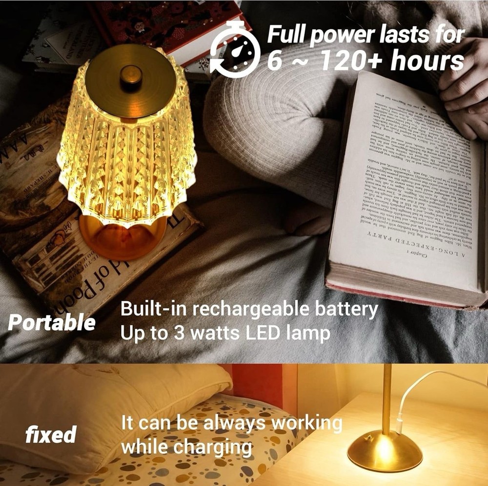 Night lamp bedroom table