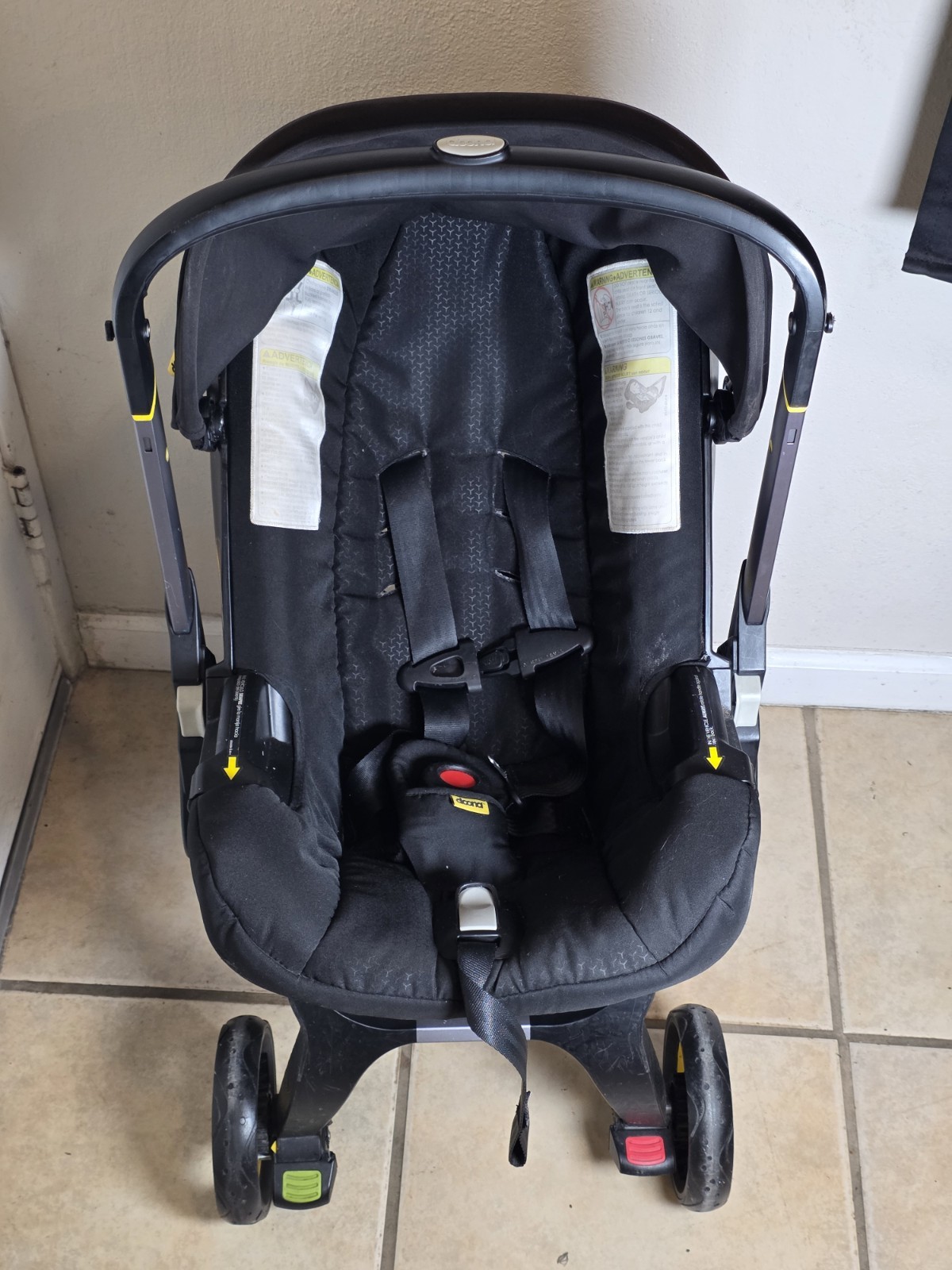 Doona+ Convertible Doona Nitro Black Infant Stroller