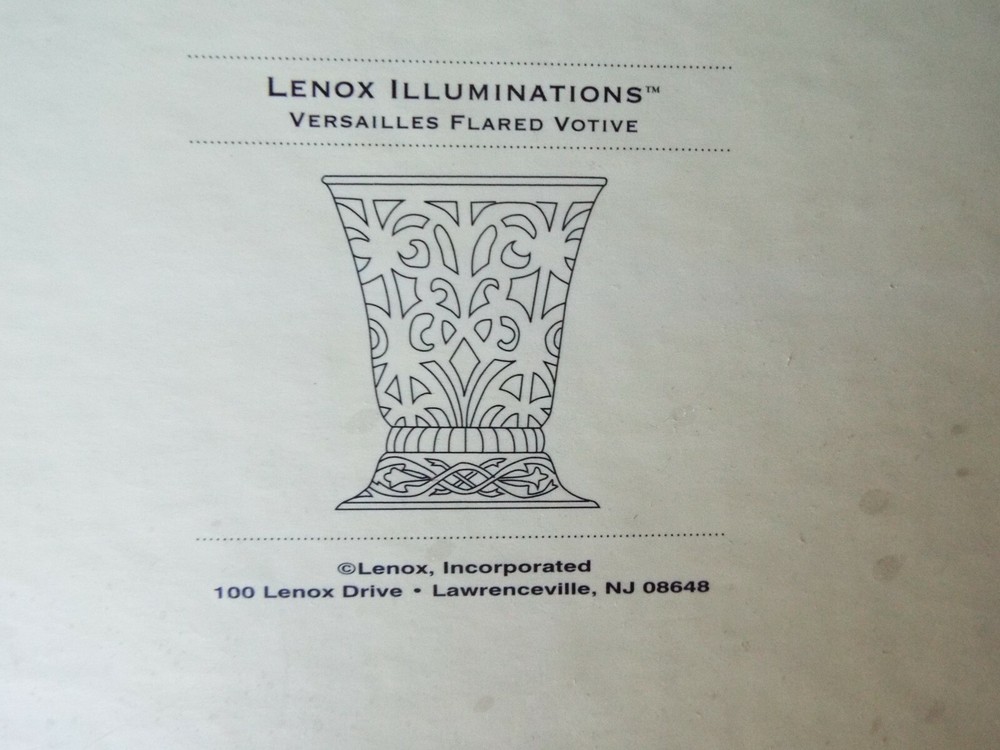 LENOX ILLUMINATIONS VOTIVE