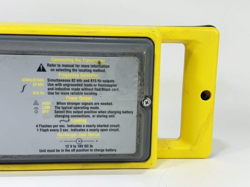 Rycom 8878 Wire Line Utility Cable Pipe Transmitter Only ~ WORKING/BAD BATTERY