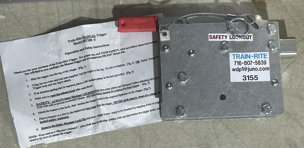 Train Rite Manual Release