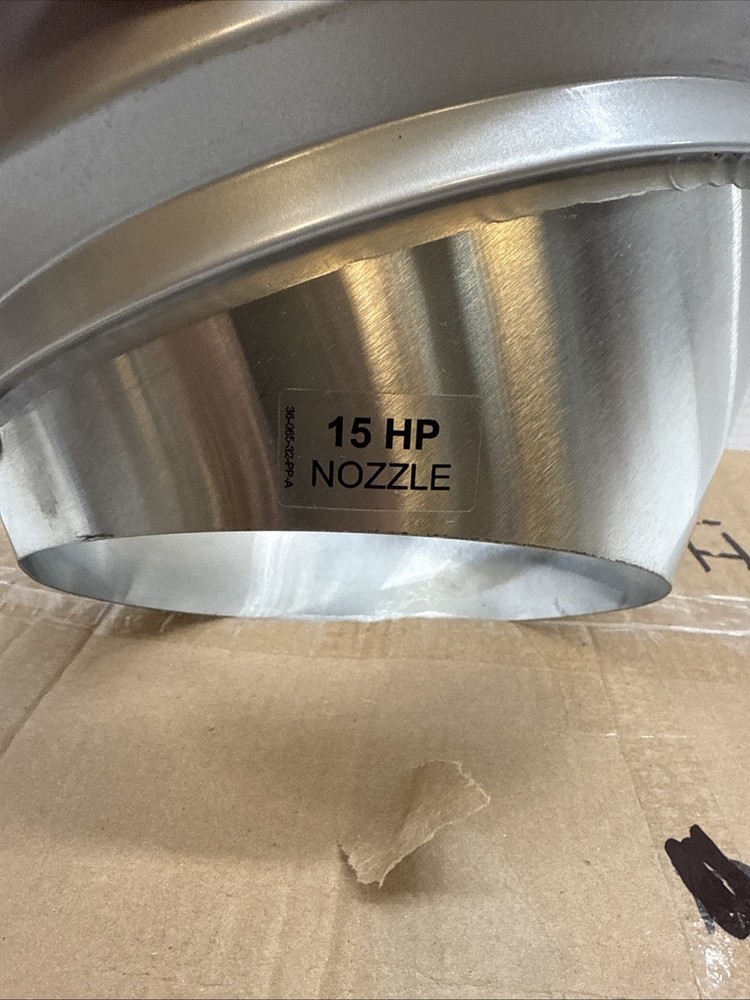 Macneil tech21 15hp fixed ss cone nozzle