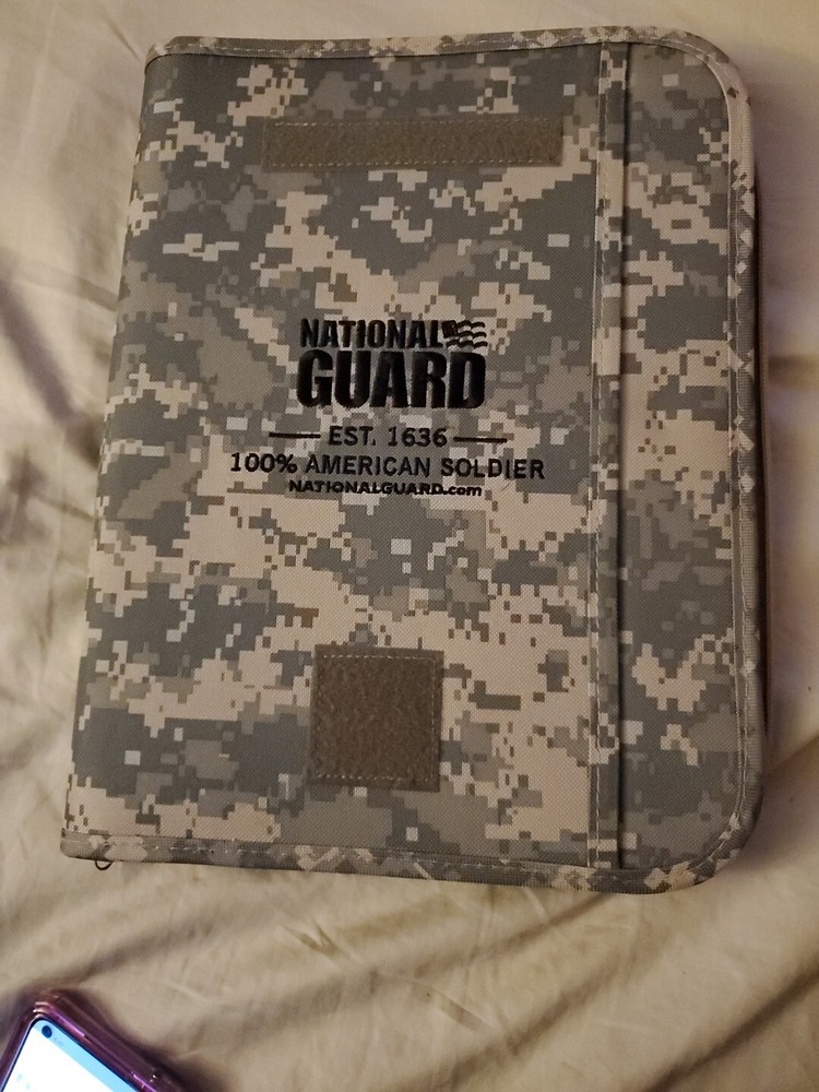 National Guard Digital Camo Folder