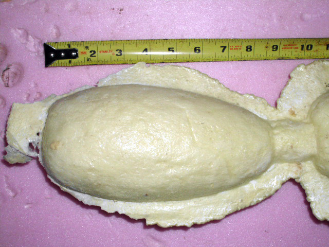 TWO  MERGANSER DUCK BODY FOAM FORMS