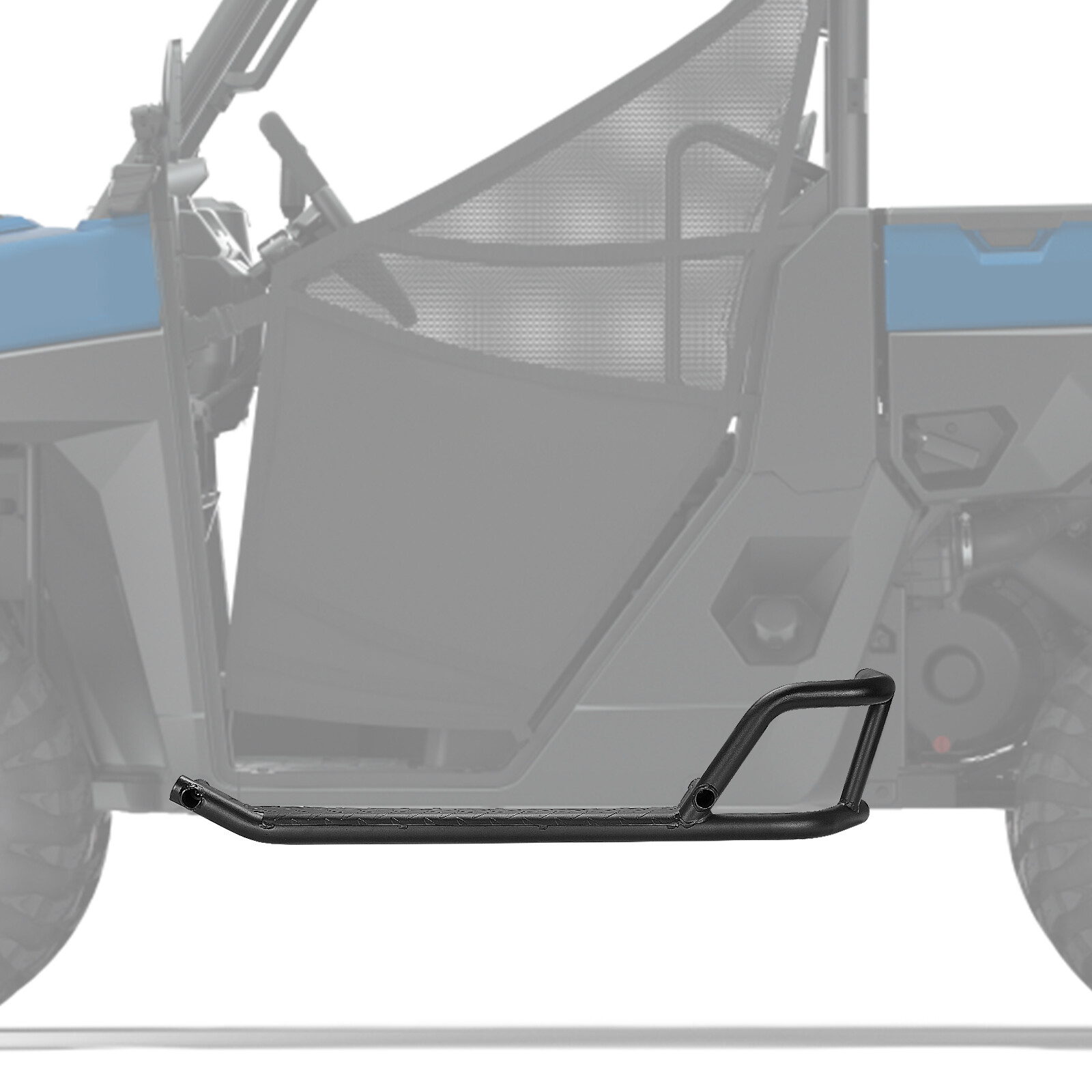 KEMIMOTO Nerf Bars w/ Steps Rock Sliders for Polaris Ranger XP 1000 2018-2024