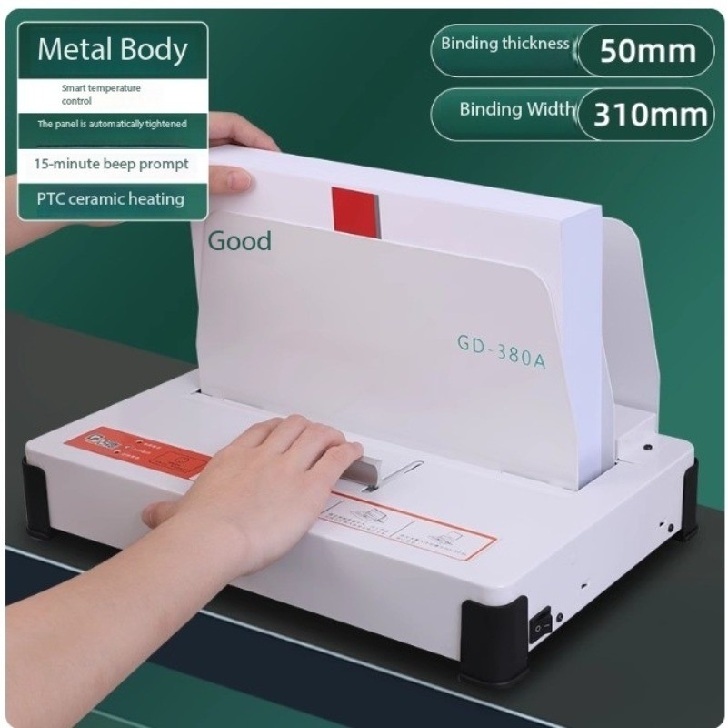 80A Hot Melt Binding Machine Office Fully Automatic Perfect Binding Machine