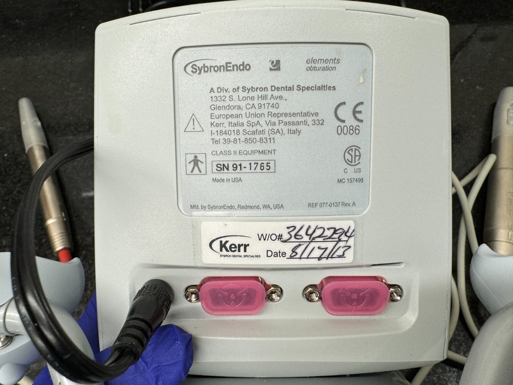 Elements Obturation SystemB and Extruder