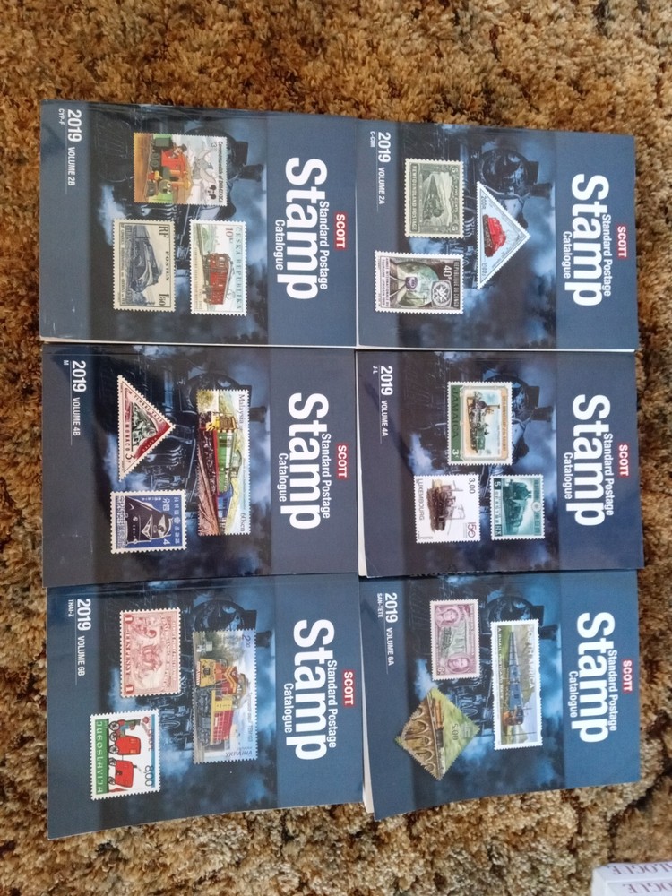 2019 Scott Catalogues 1/2 Set:2A-B, 4A-B, 6A-B