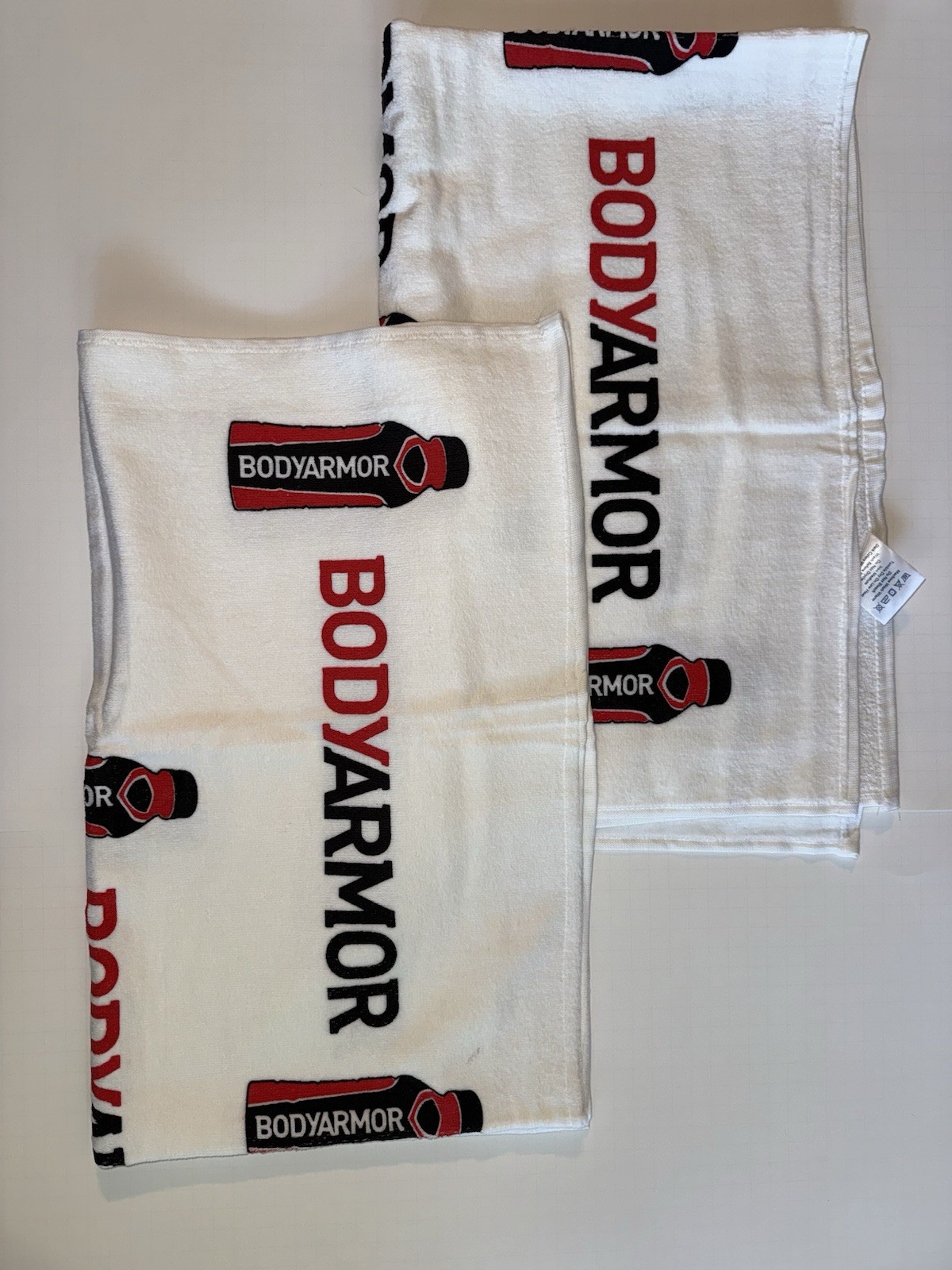 Body Armor Towel Sport Water 25" x 14" Lot Of 2 Golf Caddy Towel Gym Workout