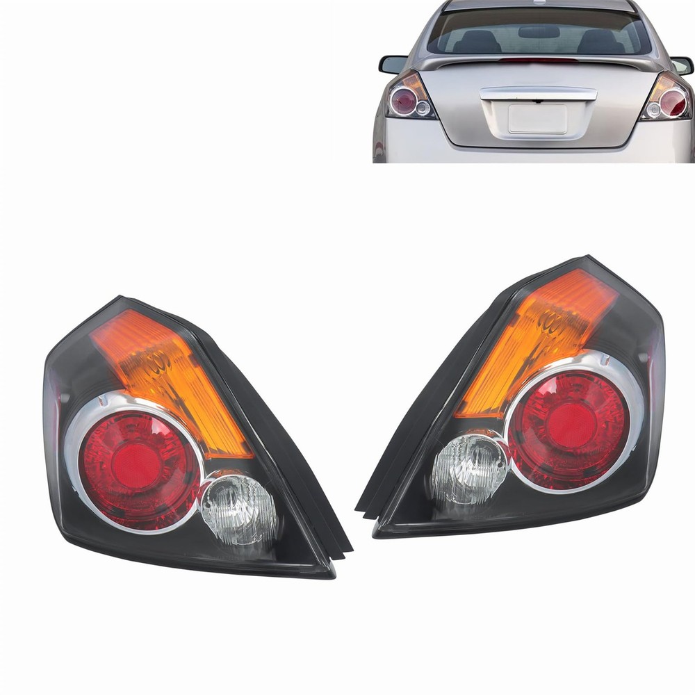 Altima 2007-2012 Tail Light Assembly Pair Driver Passenger Side NI2800190