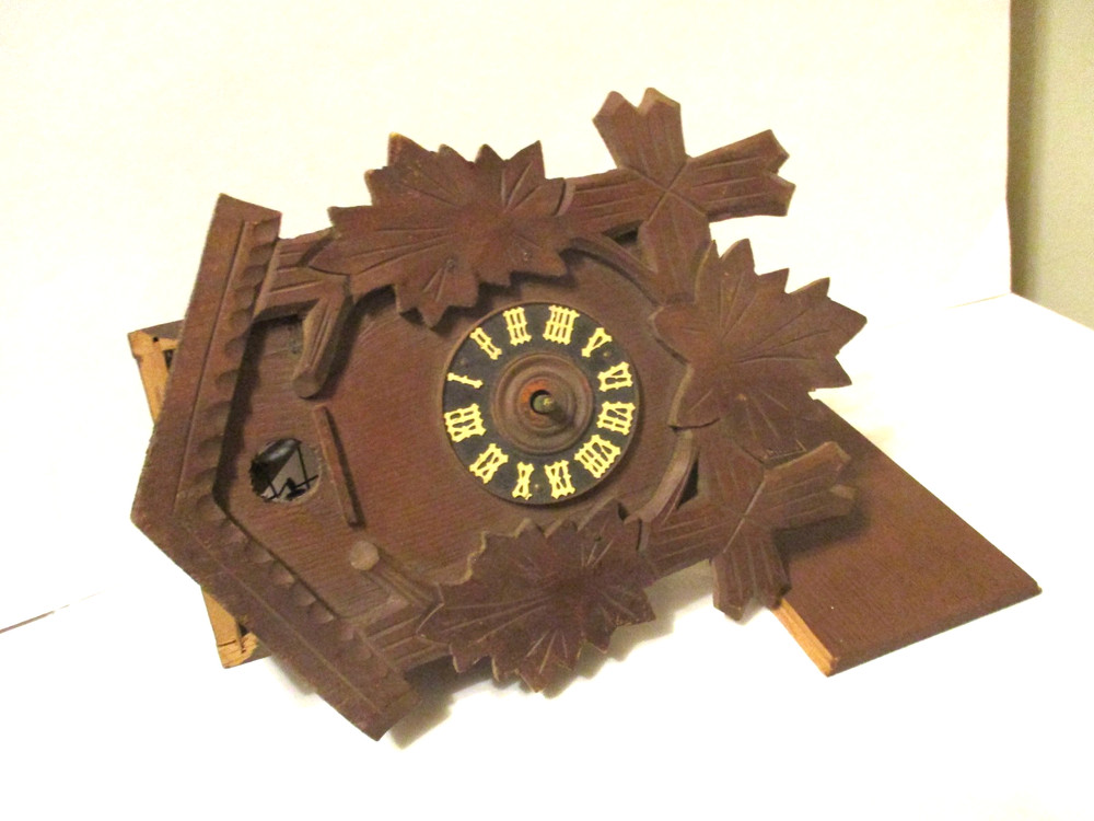 Vintage Cuckoo Clock Case Parts