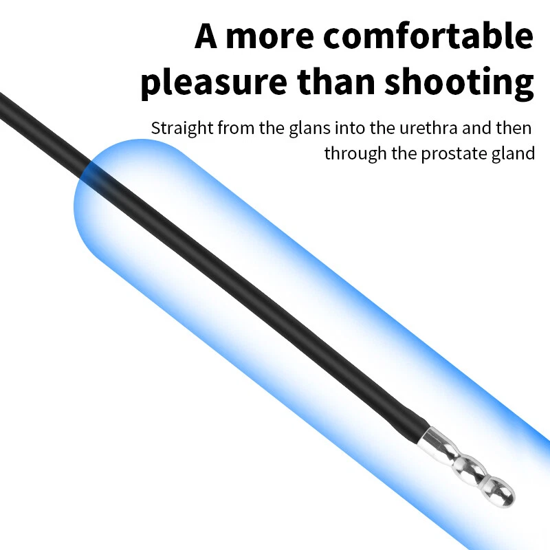 Electric Penis-Stretcher Enhancer-Ball-Scrotum-Ring-Delay-Ejaculation Men Remote