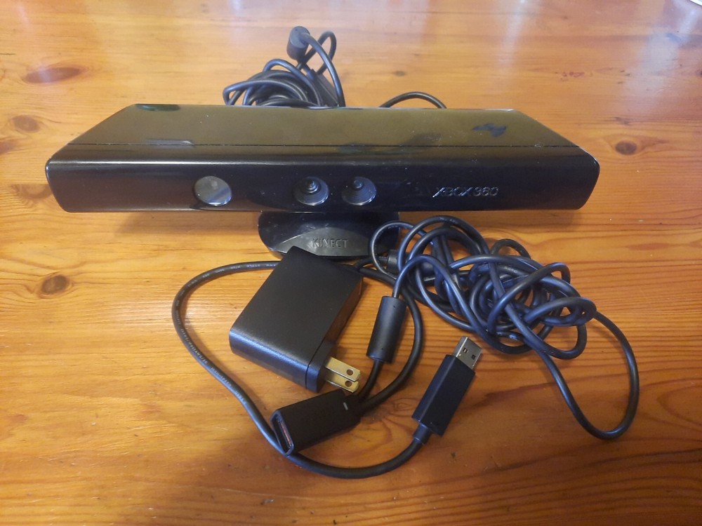 Microsoft Xbox 360 Kinect Sensor Bar With Power Cord