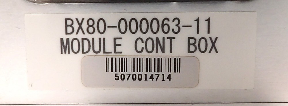 TEL Tokyo Electron 3D80-000259-14 ECC2 Controller MC Rack Module Working