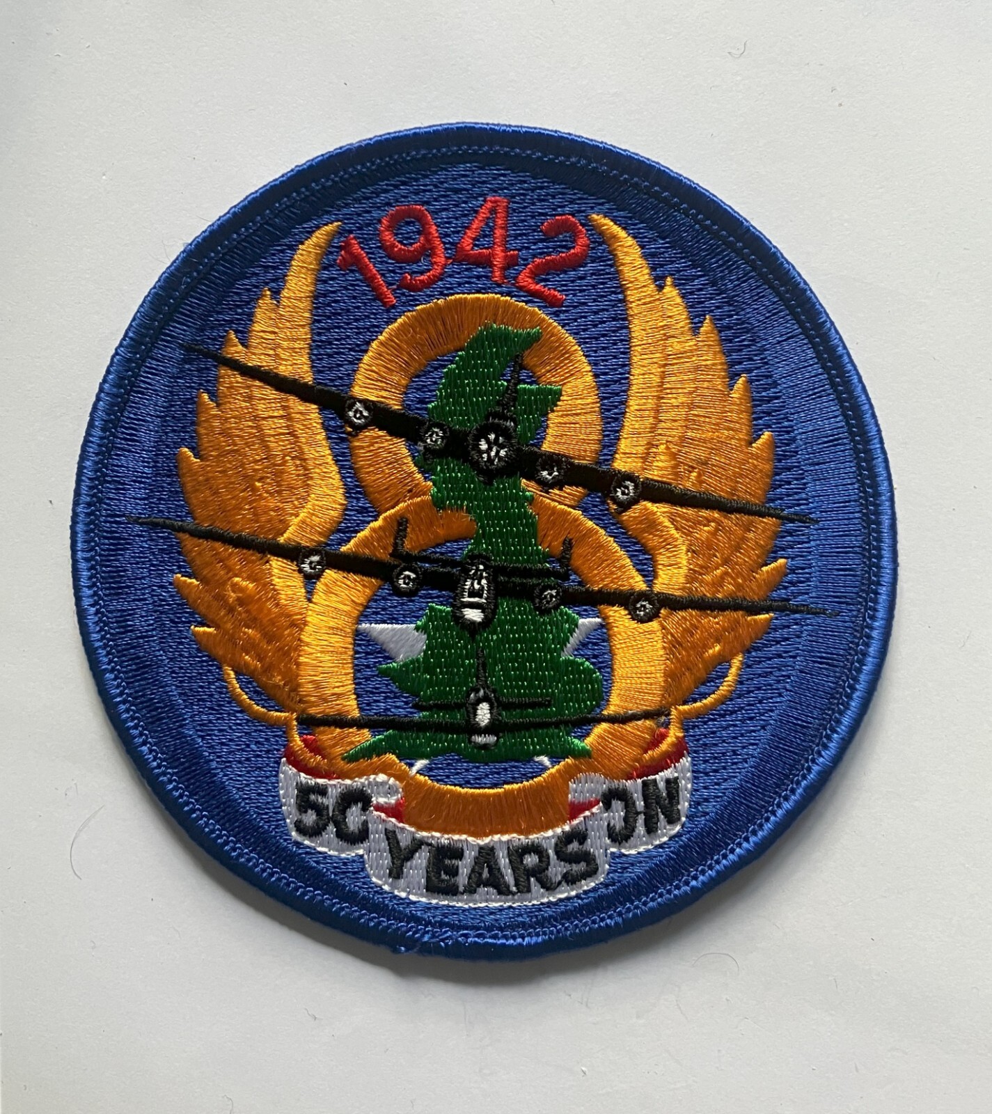 USAAF 8th Air Force 1942-92 50 Years on Anniversary patch