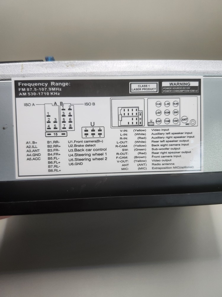 aboutBit CA-70BT Car Dashboard Display