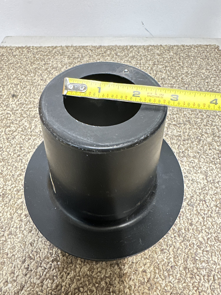 Snoot for lighting (6" to 2" diameter)