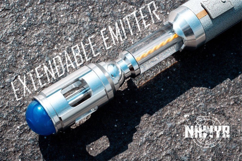 Doctor Who 10th Metal Sonic Screwdriver NAWYA Replica LED Hanheld Cosplay Props