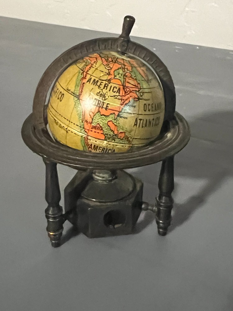 Miniature Globe Pencil Sharpener