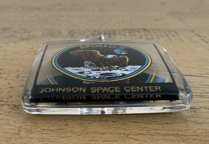 Apollo 11 Johnson Space Center Keychain