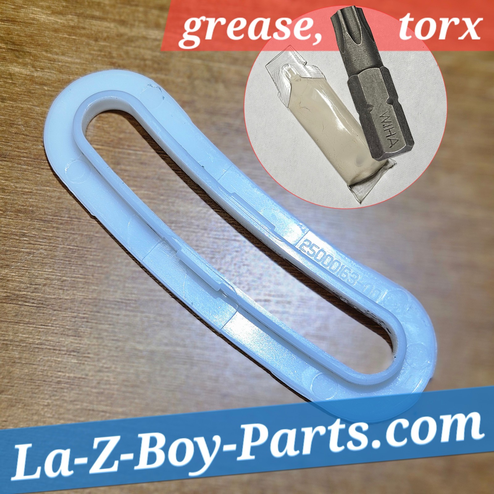 40+ SOLD La-Z-Boy 25000163-00 Plastic Guide Lazy Lift Chair Recliner Couch Parts