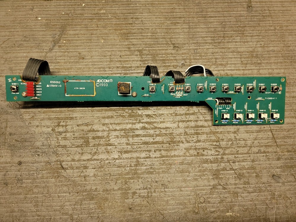 Adcom Gtp-450 Push Button Board