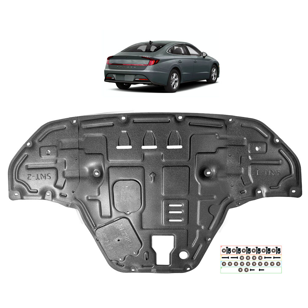 Front Engine Motor Splash Guard For Hyundai Sonata 2020-2023 Engine Shield