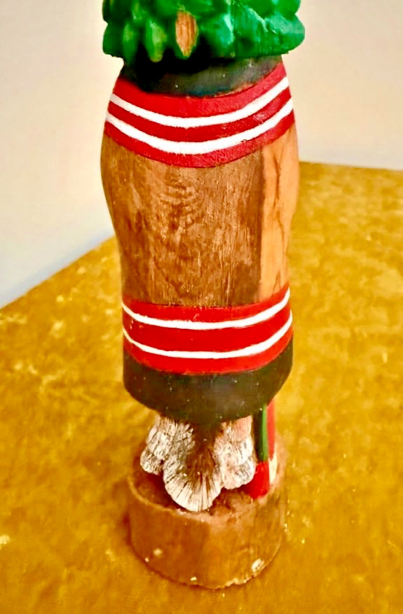 Original Kachina Wood Carving Doll - MORNING KACHINA, 7.5" Tall, By